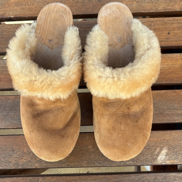 Vintage Sven Shearling Clogs - Picture 5 of 6